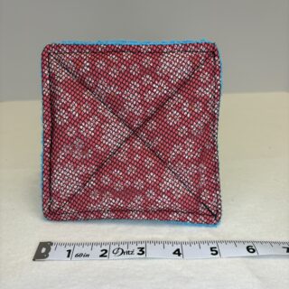 ECO-Reusable Dish Sponges (Blue  & Pink Daisy’s| Black mesh)