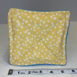 ECO-Reusable Dish Sponges ( Blue & Yellow Daisy’s)
