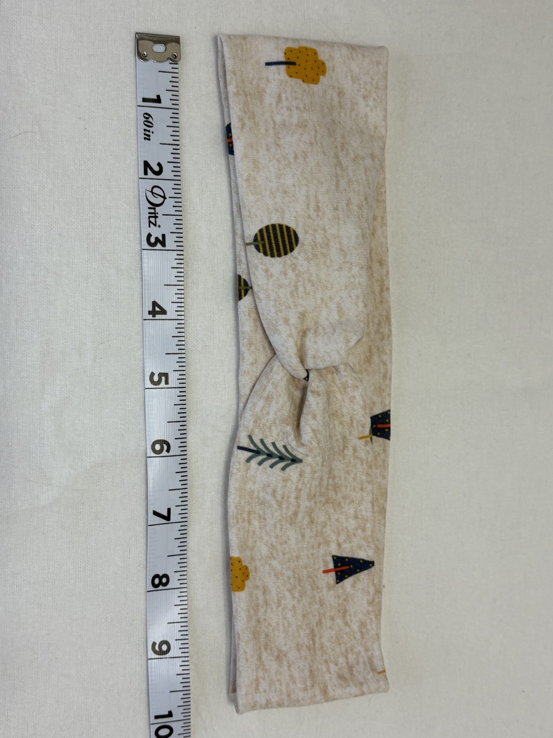 Headband (Beige w/ Trees) - Image 4